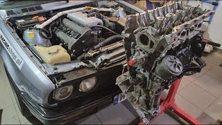 Stroker Build E30 ITB M42M44  part 1 [upl. by Issiah]