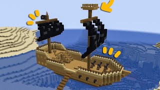 10 Best Pirate build hacks in Minecraft 🏴‍☠️ [upl. by Quinton]