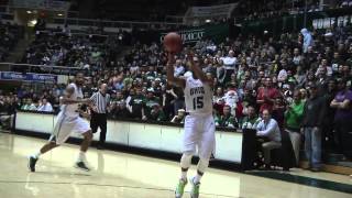 Ohio Mens Basketball 2013 Maurice NDour AlleyOop Dunk vs UMass [upl. by Eyllom]