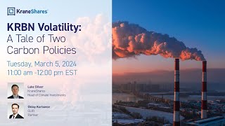 KRBN Volatility A Tale of Two Carbon Policies [upl. by Yelkcub687]