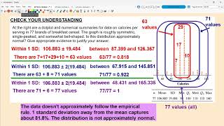 AP Statistics  The Normal Distribution  Part 1 [upl. by Elson]