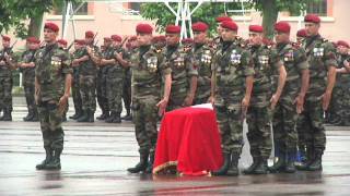 Cérémonie dhommage au sergent Guillaume NunesPatego [upl. by Nipha]