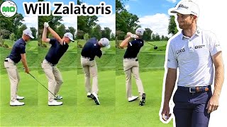 Will Zalatoris ウィル・ザラトリス 米国の男子ゴルフ スローモーションスイング [upl. by Eixela517]