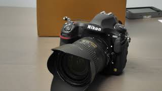 Nikon D850 unboxing and first quick impressions [upl. by Hoffert]