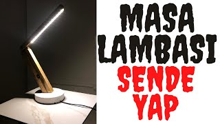 Masa lambası yapımı [upl. by Azarcon392]