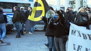 Rechter Mob Neonazis Hooligans und quotWutbürgerquot auf Pegidademo  SPIEGEL TV [upl. by Naujahs836]