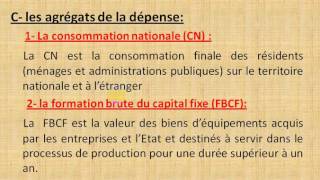 Macroéconomie S2 partie 5 quot les autres Agrégats de la comptabilité nationale quot [upl. by Nastassia]