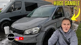 I BOUGHT A DAMAGED VW CADDY FROM MARKETPLACE WITH MAJOR ISSUES PT2 auto [upl. by Eselahc4]