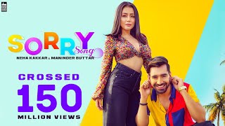 Sorry Song  Neha Kakkar amp Maninder Buttar  Babbu  MixSingh  Punjabi Song 2019 [upl. by Woll]