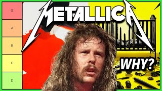 METALLICA Albums RANKED Best To WORST [upl. by Glogau]