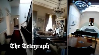 Inside the Russian oligarchs London mansion occupied by squatters [upl. by Tima861]