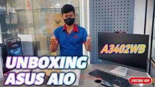 UNBOXING ASUS AIO A3402WB YEAR2024 [upl. by Cherish271]