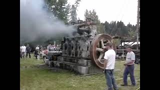 Diesel Engine Running Strong 1936 Fairbank Morse model 32D Stationary Engine [upl. by Nylsaj]