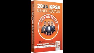 Benim Hocam KPSS 2024 Genel Kültür Sen Bilirsin Tarih Coğrafya Vatandaşlık Soru Cevap Kitabı [upl. by Pauly992]