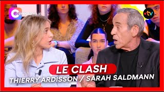 Le ton monte entre Thierry Ardisson et Sarah Saldmann [upl. by Haleemak]