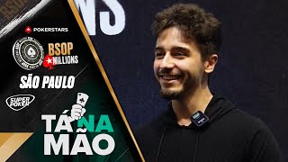 Tá na Mão Felipe Ketzer abusa de overbets no BSOP Millions [upl. by Nylacaj]