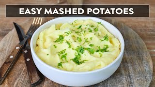 Mashed Potatoes  Easy mashed potatoes recipe [upl. by Golub600]