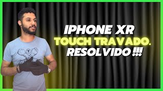 IPhone XR touch travado Resolvido [upl. by Sanoj]