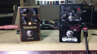 Wampler Velvet Fuzz VS Vemuram Shanks 4K [upl. by Eedyaj]