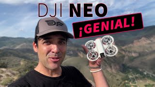 DJI NEO El DRON más VERSÁTIL y barato de DJI [upl. by Vona93]