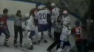 1982 Nordiques vs Canadiens Game 3 Highlights Second Period [upl. by Mylor]