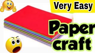 How to make Creative things with paper ll Craft ideas with paper easy and simple [upl. by Friedly]