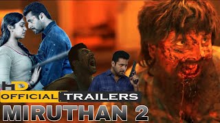 Daring Rakhwala Part 2 Miruthan 2  Official Trailer 2022  Jayam Ravi  Lakshmi Menon [upl. by Soelch]