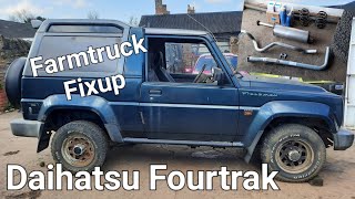 Daihatsu Fourtrak Fixup 🔧 repairing a 1996 farmtruck 4x4 fieldman [upl. by Eblehs432]