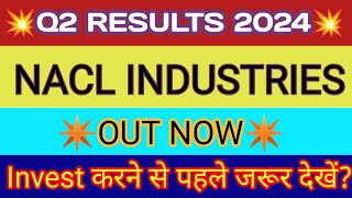 NACL Q2 Results 2023 🔴 NACL Results 🔴 NACL Industries Share Latest News 🔴 NACL Stock Analysis [upl. by Sprung]