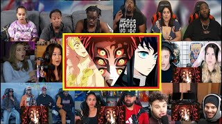 Demon Slayer Season 3 Episode 1 Reaction Mashup  鬼滅の刃 刀鍛冶の里編 [upl. by Nissy]