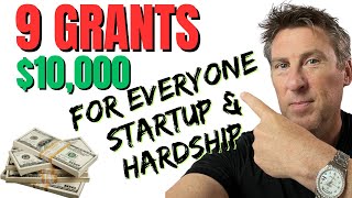 9 GRANTS Free money you Dont pay back HARDSHIP amp STARTUPs not loan [upl. by Alrrats471]