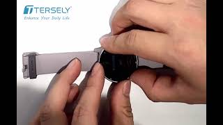 Installation Guide for T Tersely PMMA Screen Protector for Garmin Vivoactive 5 [upl. by Ogait]