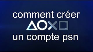 Comment créé un compte PSN sur PS4 [upl. by Westbrook]