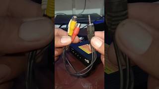 RCA JACK CONNECTOR TO TV [upl. by Yorztif]