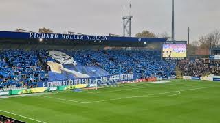 Deilige TIFO i OB  Esbjerg på Odense Stadion i1 div 26102024 [upl. by Giffie]