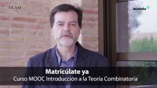 Curso MOOC Introducción a la Teoría Combinatoria Otoño de 2014 en MiriadaX [upl. by Kimmel660]