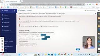 SAM Textbook Project Excel Module 05 Working with Multiple Worksheets and Workbooks Consolidated Exp [upl. by Woodhead]