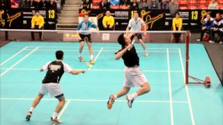 James Acaster plays badminton against stangers  Classic Scrapes [upl. by Ailenroc614]