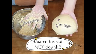 Hand Dough Kneading French Method [upl. by Ecidnac732]