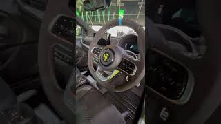 Abarth 595e  Interior quality changes [upl. by Ecirtaeb472]