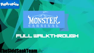 ★ Poptropica Monster Carnival Full Walkthrough ★ [upl. by Dermot495]