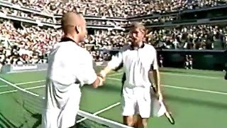 Andre Agassi vs Yevgeny Kafelnikov 1999 US Open SF Highlights [upl. by Oba547]