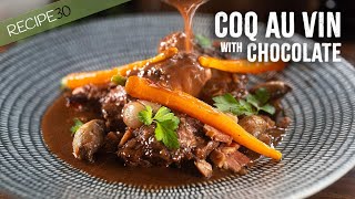 Coq Au Vin with Chocolate The Secret Weapon of Top Chefs [upl. by Elma]