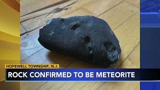 Meteorite hit Mercer County home The College of New Jersey confirms [upl. by Amand]