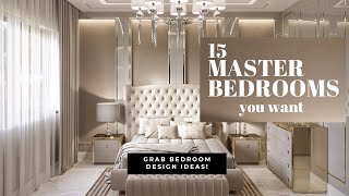 15 luxury master bedroom interior designs amp latest decorating ideas [upl. by Reizarf]