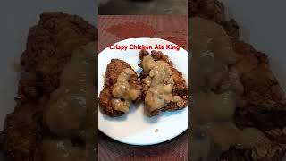 Crispy Chicken Ala King food chickenrecipes crispychickenalaking cravingssatisfied [upl. by Opaline724]