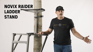 Novix Raider™ Ladder Stand Features and Breakdown [upl. by Bengt]