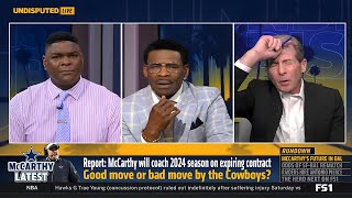 Undisputed  The Cowboys dont extend McCarthy [upl. by Elfrida674]