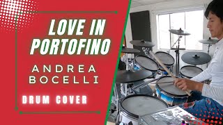 Andrea Bocelli  Love in Portofino drum cover Roland Td50 with Superior Drummer 3 sounds [upl. by Notyrb218]