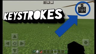 Keystrokes for minecraft bedrock Edition Mobile [upl. by Cia786]